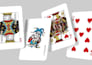 create unique playing card design 52 card and illustration for custom card deck